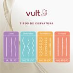 Creme para Pentear Vult Cabelos Cachos 3A ao 3C Definição Intensa 300ml