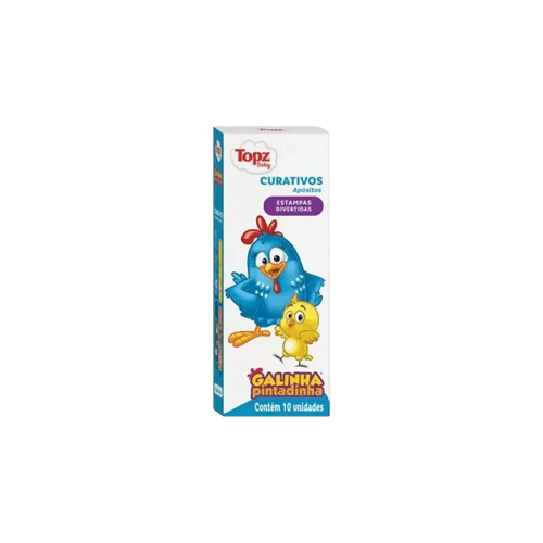 Curativo Galinha Pintadinha 10 Unidaddes