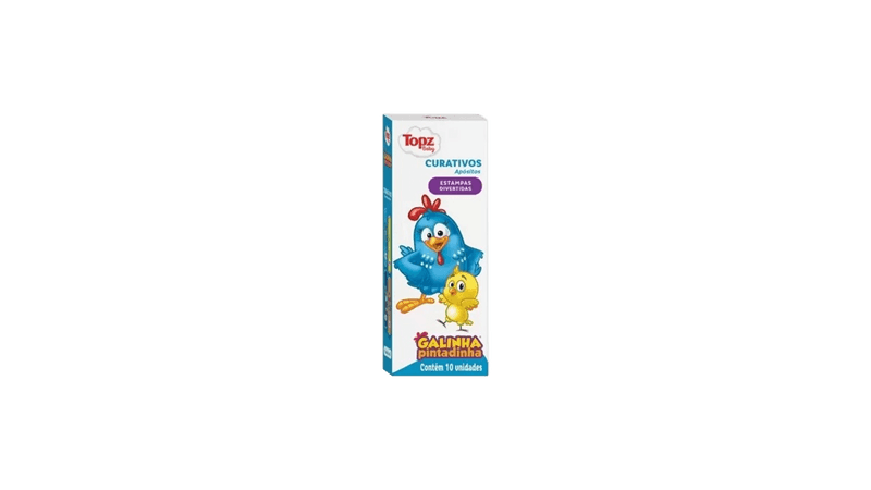 Curativo Galinha Pintadinha 10 Unidaddes