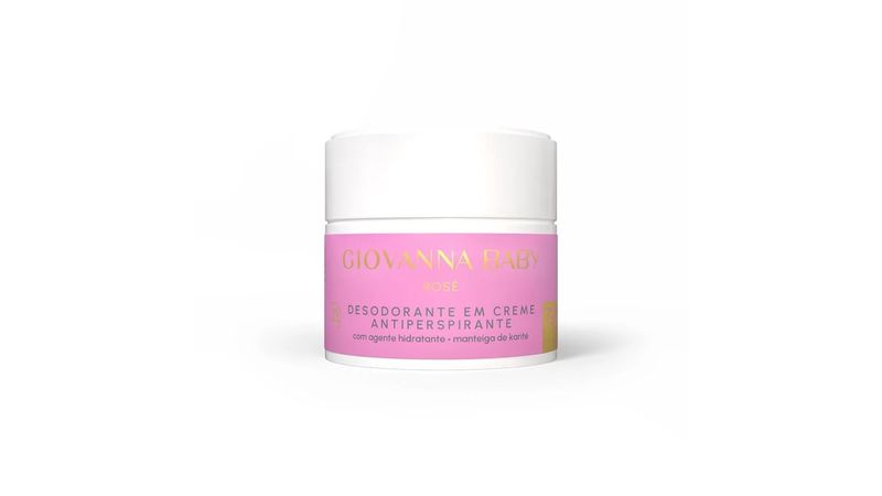 Desodorante Giovanna Baby Creme Rose 55g