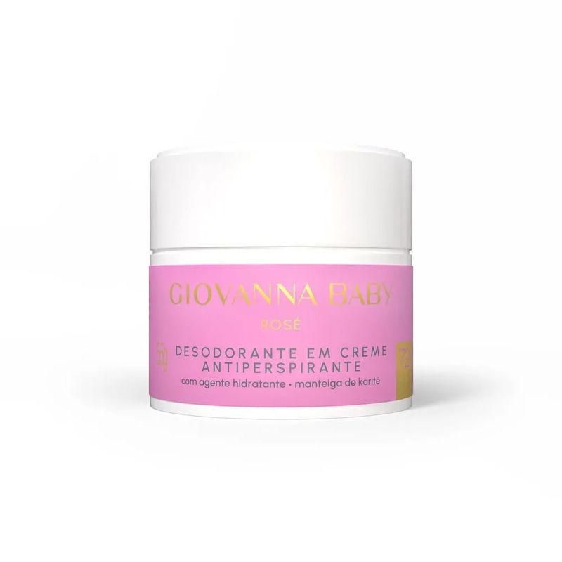 Desodorante Giovanna Baby Creme Rose 55g
