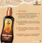Protetor Solar Australian Gold FPS15 Instant Bronzer Amplo Expectro 237ML