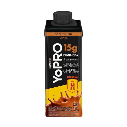 YoPRO Bebida Láctea Havanna Doce de Leite 250ml