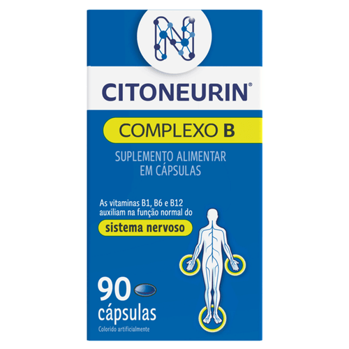 Citoneurin Complexo B Caixa 90 Cápsulas