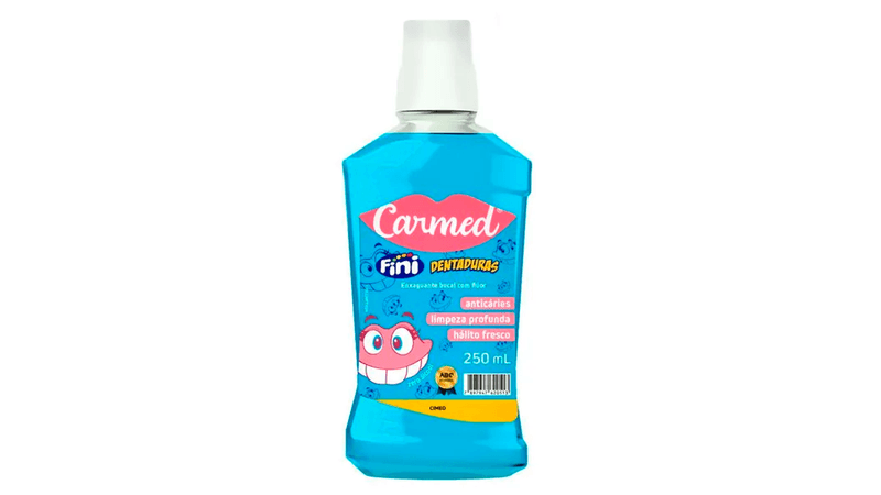 Enxaguatório Carmed Fini Dentaduras 250ml
