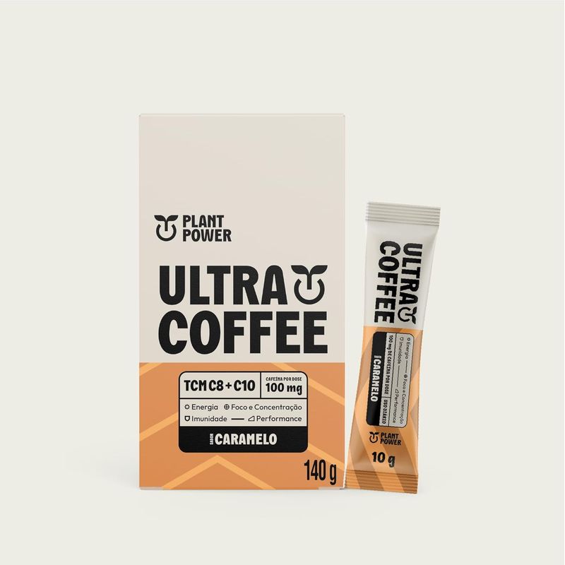 Ultracoffe Plant Power Caramelo 10g