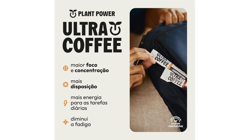 Ultracoffe Plant Power Caramelo 10g