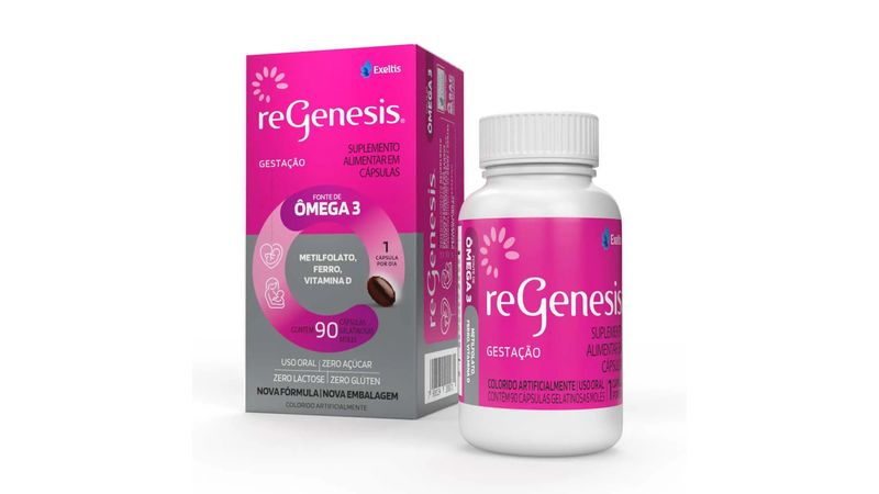 Regenesis Caixa 90 Cápsulas