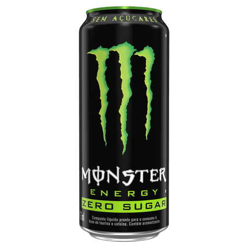 Energético Monster Energy Zero Açúcar Lata 473ml