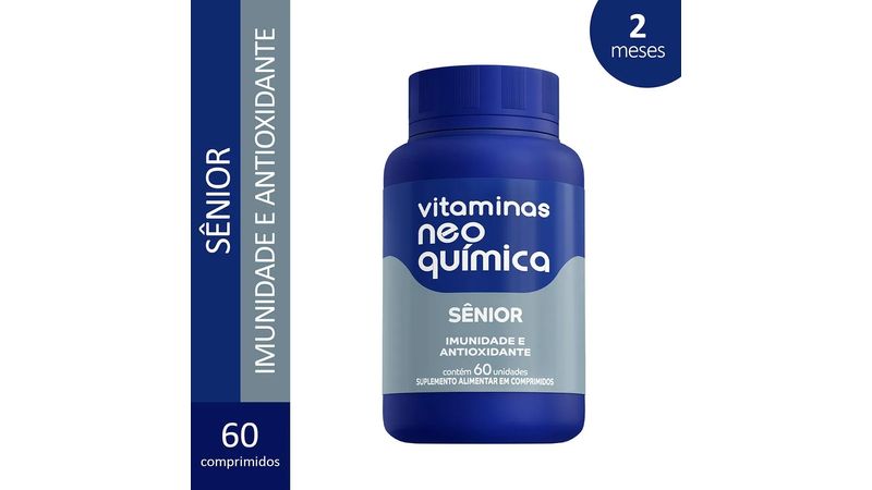 Vitamina Neo Química Sênior 60 Comprimidos