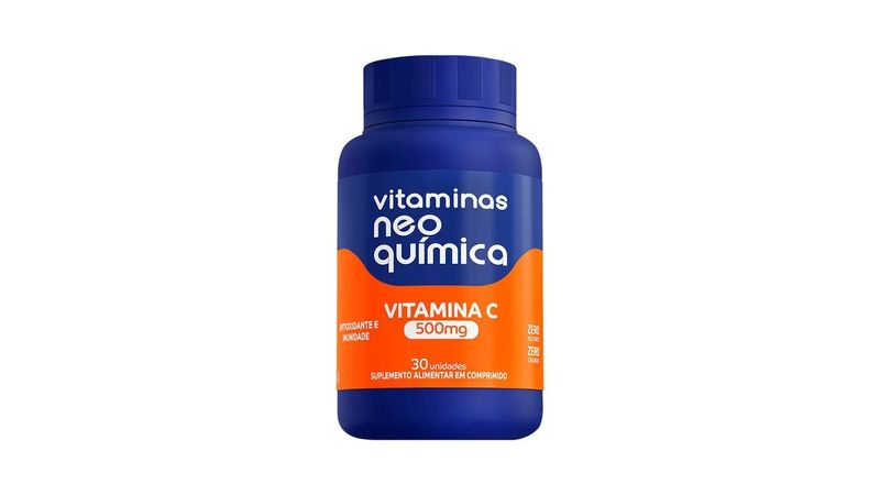 Vitamina C 500mg Neo Química 30 Comprimidos