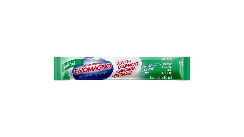 Leite de Magnésia Eno Sabor Hortelã Suspensão 10ml