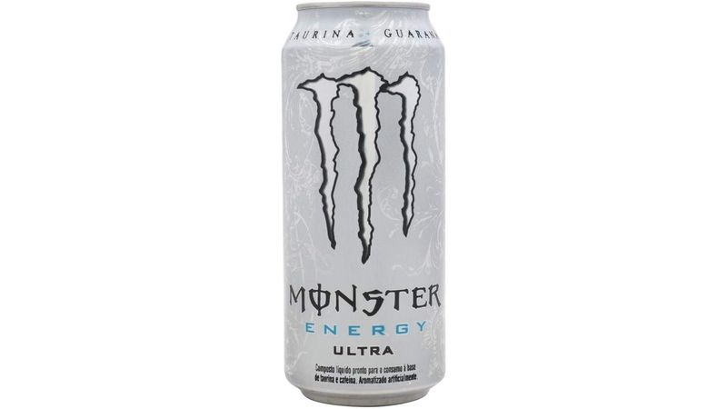 Energético Monster Ultra Zero Açúcar Lata 473ml