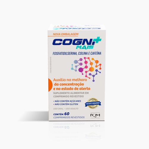 Cogni Mais Frasco 60 Comprimidos Revestidos