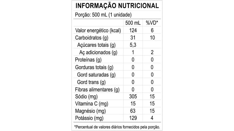 Isotônico Jungle Endurance Tangerina 500ml