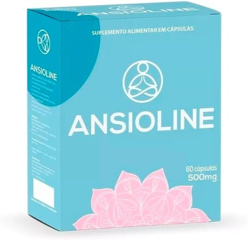 Suplemento Ansioline 500mg 60 Cápsulas