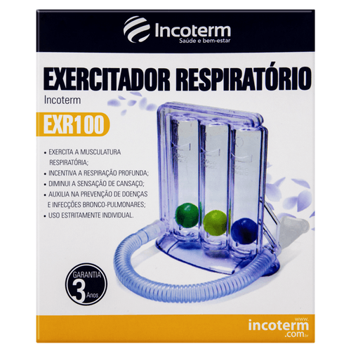 Exercitador Respiratório EXR 100 Incoterm