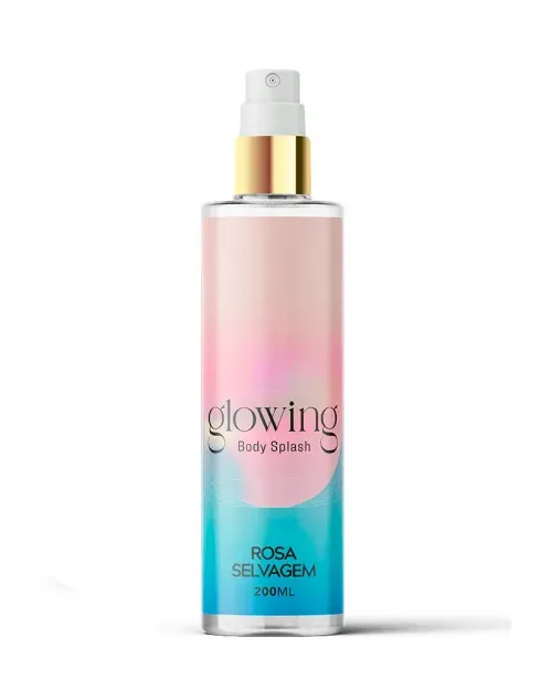 Body Splash Glowing Rosa Selvagem 200ml