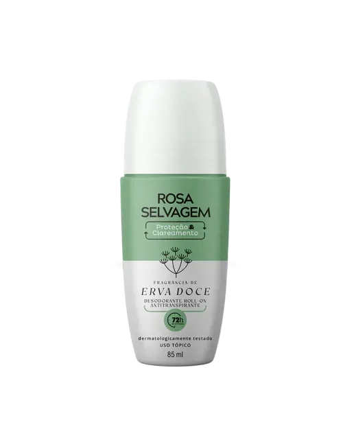 Desodorante Rosa Selvagem Erva Doce 85ml