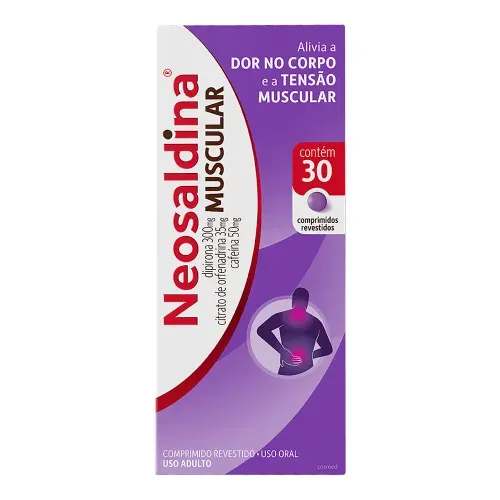 Neosaldina Muscular 300mg Caixa 30 Comprimidos Revestidos