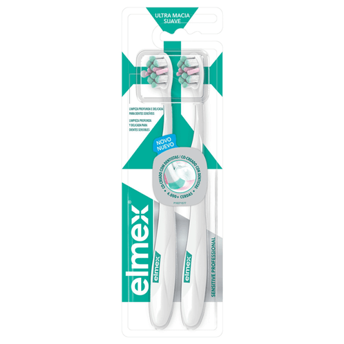 Escova Dental Elmex Sensitive Ultramacia 2 Unidades