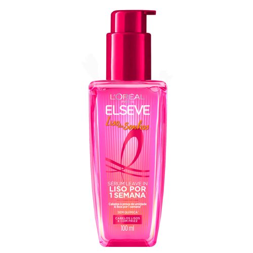 Sérum L'Oréal Elseve Liso dos Sonhos Liso por Uma Semana 100ml