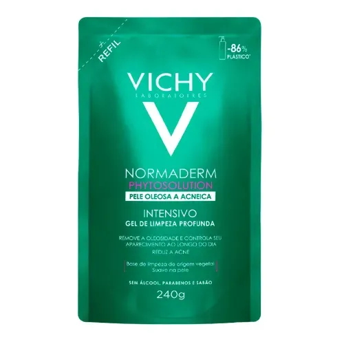 Vichy Normaderm Phytosolution Gel de Limpeza Refil 240g