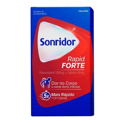Sonridor Rapid Cafeína Caixa 10 Comprimidos