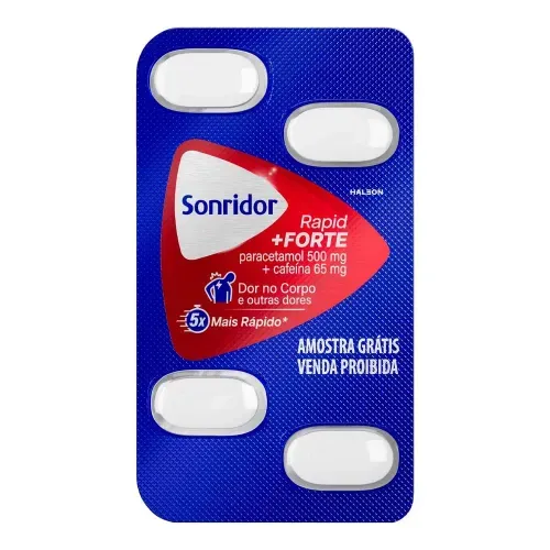 Sonridor Rapid Cafeína Blíster 4 Comprimidos