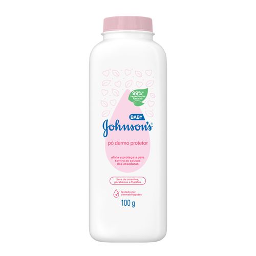 Talco Infantil Johnsons Baby Original Frasco 100g