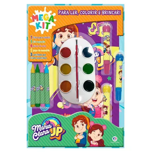 Livro Ciranda Cultural Mega Kit Maria Clara e JP