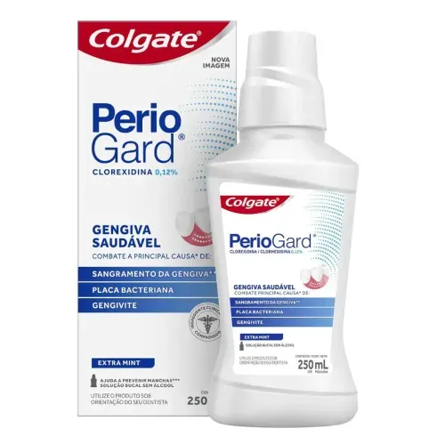 Enxaguatório Bucal Periogard Extra Mint sem Álcool 250ml