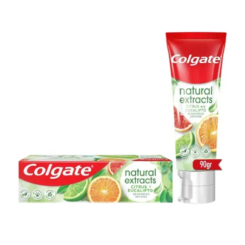 Creme Dental Colgate Natural Extracts Reinforced Defense 90g