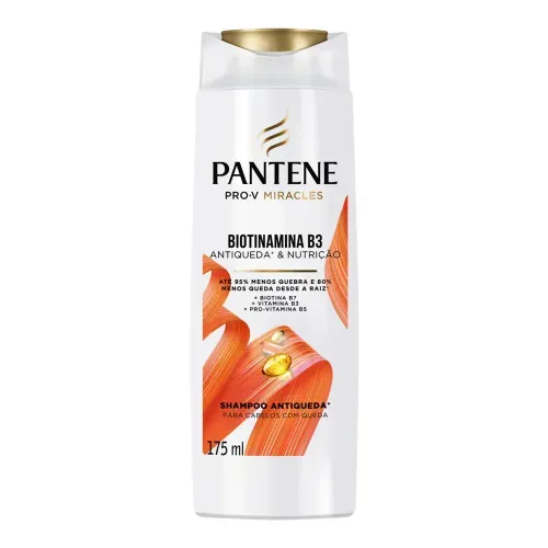 Shampoo Biotinamina B3 Antiqueda e Nutrição 175ml