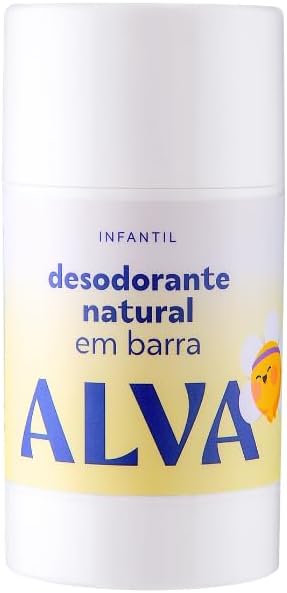 Desdorante Infantil Vegano Alva Twist Stick Barra Personal Care Sem Alumínio Camomila 33g.