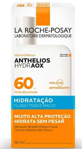 La Roche-Posay Anthelios Protetor Solar Rosto FPS60 Hydraox Anti-idade 50g
