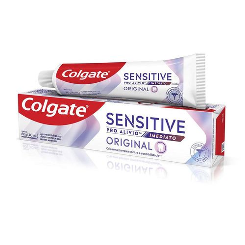 Creme Dental Colgate Sensitive Pro Alívio Imediato Original para Dentes Sensíveis 60g