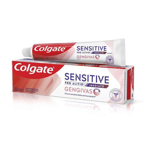 Creme Dental Colgate Sensitive Pro Alívio Imediato Gengiva 90g