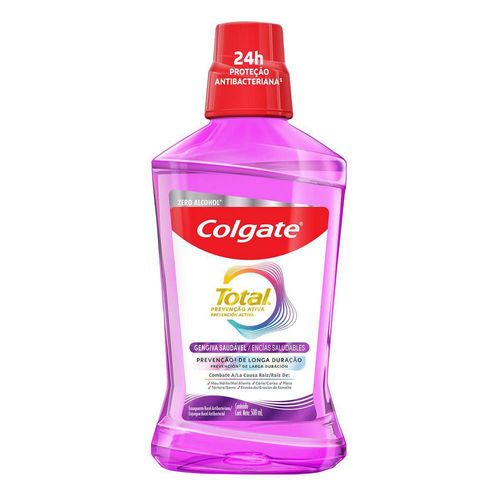 Enxaguatório Bucal Colgate Total 12 Gengiva Reforçada sem Álcool 500ml
