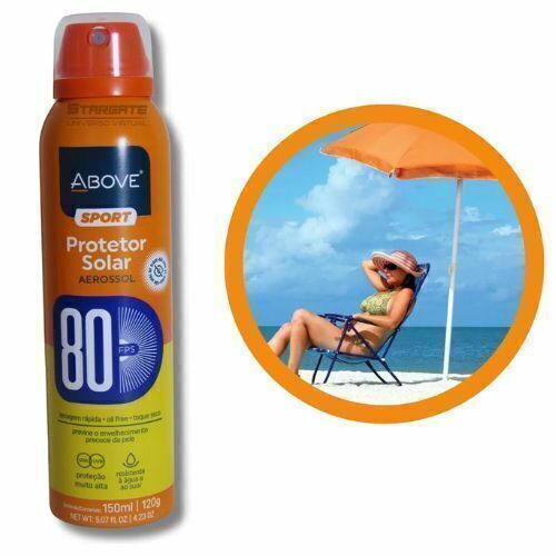Protetor Solar  Above Spray Sport FPS 80 150ml
