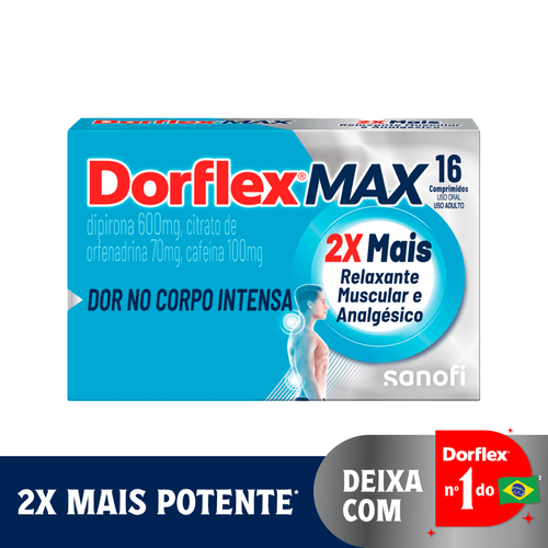 Dorflex Max Caixa 16 Comprimidos