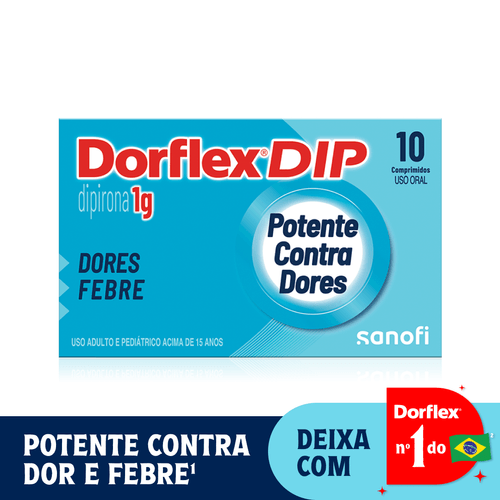 Dorflex DIP 1g Caixa 10 Comprimidos