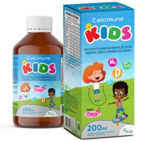 Calcimune Kids Mcg Sabor Cereja Frasco 120ml