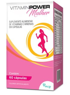 Vitaminpower Mulher Mcg Caixa 60 Cápsulas