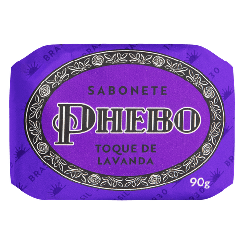Sabonete Barra Phebo Toque Lavanda 90g