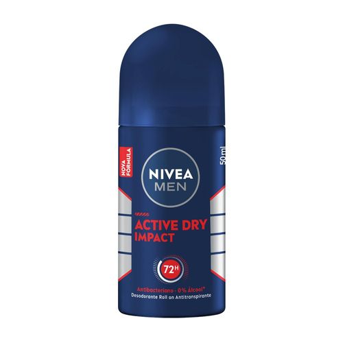Desodorante Nivea Rollon Masculino Dry Impact 50ml