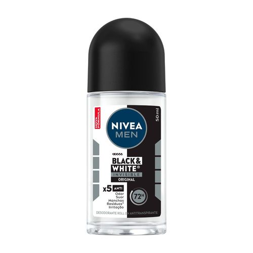Desodorante Nivea Rollon Masculino Invisible 50ml