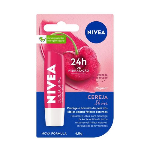 Protetor Labial Nivea Sabor Cereja 4,8g