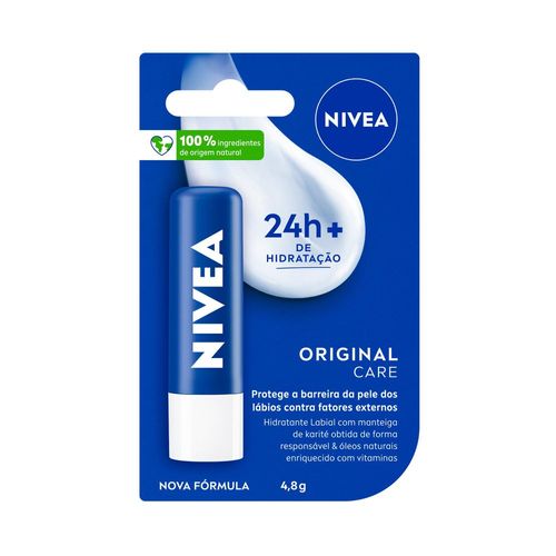 Protetor Labial Nivea Original Care 4,8g