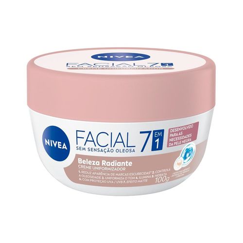 Hidratante Facial Nivea Uniformizador Radiante Pele Negra 100g